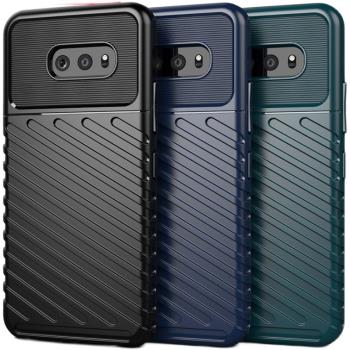 適用LG V50S手機殼矽膠拉絲加厚雷霆手機套防摔防滑個性全包殼