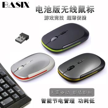 家用辦公遊戲臺式電腦無線滑鼠