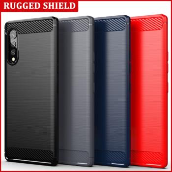 適用LG Velvet手機殼LG Reflect保護套LG Prime2拉絲紋防滑軟殼套