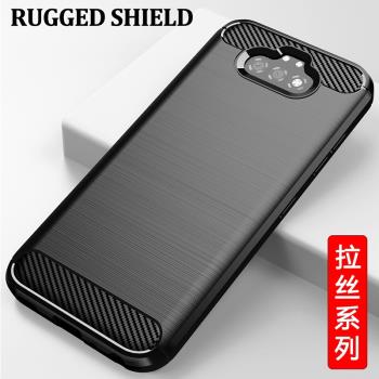 適用LG K31手機殼LG K31保護套防摔全包矽膠簡約拉絲紋防滑軟殼手機套男女