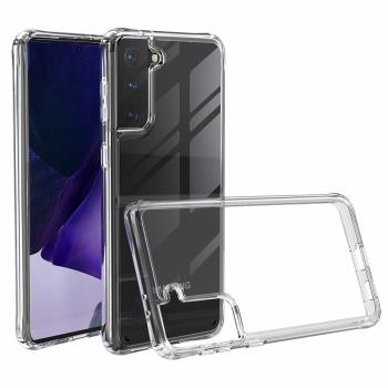 適用新款三星S21手機殼透明Galaxy S23Ultra四角氣囊22防摔TPU+PC