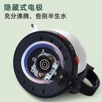 304不銹鋼保溫電熱壺家用燒水壺自動斷電靜音長嘴電茶壺食品級