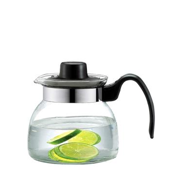 金美萊直火玻璃壺耐熱玻璃茶壺餐廳用酒精爐茶壺高硼玻璃可加熱水