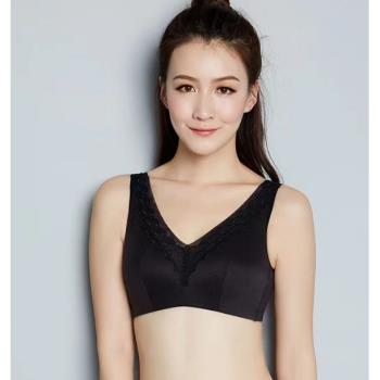 輕薄款內衣女背心式無鋼圈調整型收副乳防下垂性感舒適透氣文胸罩