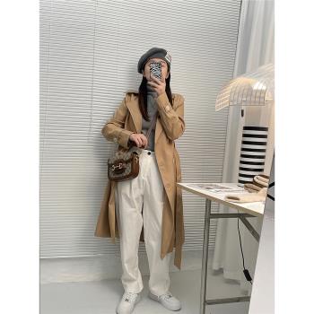 外套女休閑英倫中長款風衣外套
