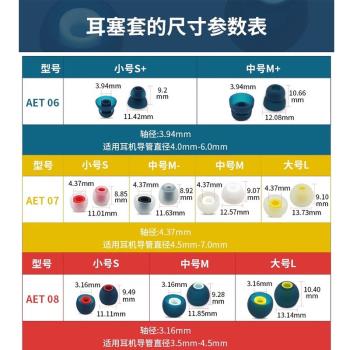適用山靈SONO真無線藍牙耳機矽膠耳塞保護套入耳式耳機套ME500Shine隔音降噪軟矽膠耳塞耳帽ME80耳機套配件