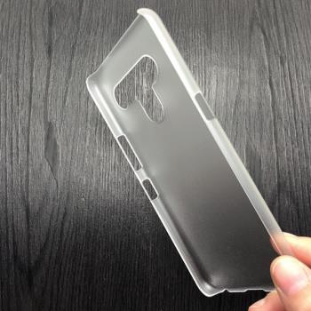 適用於LG V50手機殼超薄透明半包v50磨砂硬殼塑膠PC防摔套男女款