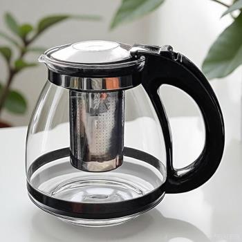 晶鑫餐具高硼矽玻璃茶壺泡茶家用圍爐煮茶耐高溫餐廳飯店專用商用