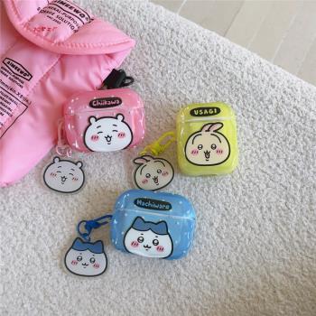 網紅日系可愛動漫吉伊卡哇適用airpods pro2代保護套蘋果airpods3/4代無線藍牙耳機套1/2代矽膠耳機殼