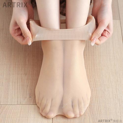 松口襪女薄款絲襪夏款老人襪子口松短寬口中年老年媽媽配涼鞋夏襪