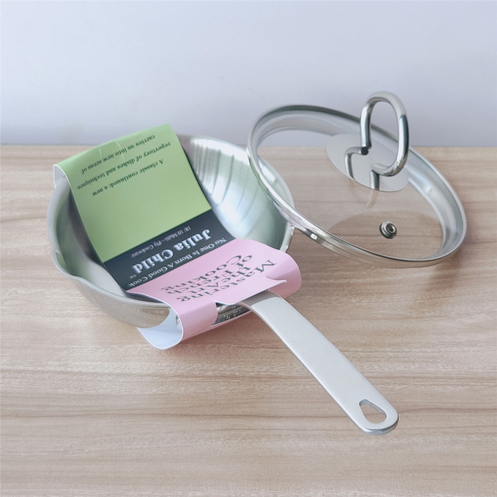 12cm迷你可愛醬汁鍋煎蛋早餐一體成型18/10不銹鋼小煎鍋油潑鍋|鍋子/煲/燒水壺|ETMall東森購物網