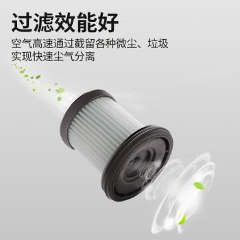 適用小狗無線吸塵器配件T11 Pro Rinse除蟎吸塵機濾芯海帕過濾網