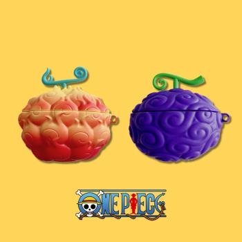 海賊王適用魔音beats studio buds+保護套beatssolobuds尼卡橡膠惡魔果實燒燒果實無線藍牙耳機殼矽膠防摔