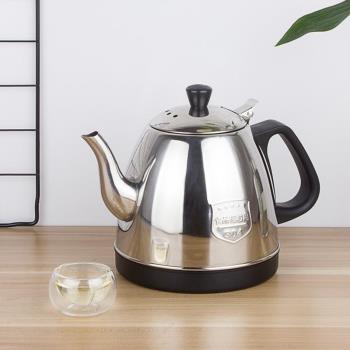 電茶壺上水電熱水壺不銹鋼家用茶吧機燒水壺開水壺煮水壺泡茶單壺
