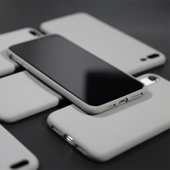 適用LG G8X ThinQ/V50S手機殼奶奶灰Velvet/G9磨砂防滑G7軟矽膠套G6全包防摔純色防指紋