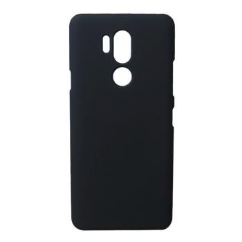 純黑色 LG G7細磨砂手機殼適用g7ThinQ簡約耐臟散熱手感好塑膠薄款半包硬殼上下無邊框男女白色防摔PC保護套