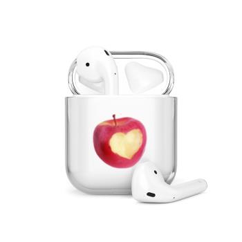海浪公園【拍三免一】咬一口蘋果適用蘋果無線藍牙耳機airpods pro保護套2代殼airpods3保護殼耳機殼