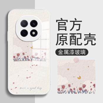 玫瑰畫框適用oppoa5pro手機殼新款oppo a5pro保護套金屬漆玻璃矽膠軟殼a5por全包防摔女款卡通可愛外殼
