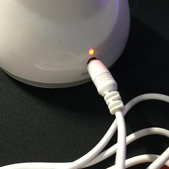 臺燈充電線圓孔介面線REMAX護眼LED燈5V 0.5A原配USB電源線miniso