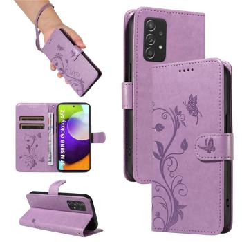 適用杏花樹 三星A32手機殼Galaxy A52保護皮套A22/A72軟A23/M32矽膠防摔全包邊卡通電話套男女翻蓋式