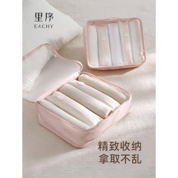 旅行衣物收納袋衣服分裝行李箱收納整理袋子內衣包旅遊用品便攜式