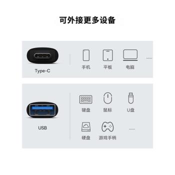 輝宏時代Type-C轉接頭usb安卓適用蘋果手機OTG資料傳輸線轉換頭