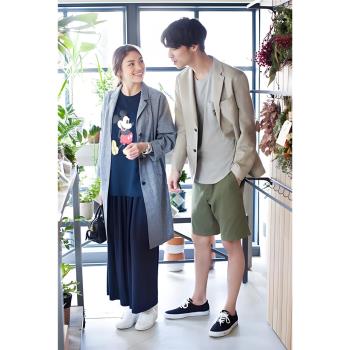衣家純緣春秋棉麻女裝時尚休閑風衣外套女中長款寬松顯瘦百搭棉麻