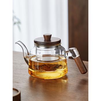 玻璃茶壺家用茶水分離水壺耐熱日式煮茶泡茶壺功夫茶具電陶爐套裝