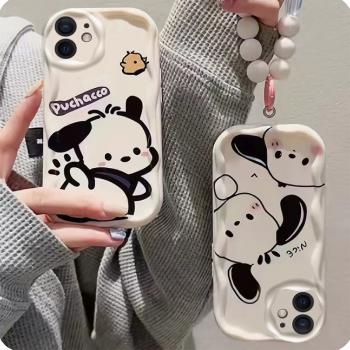 帕恰狗適用於蘋果11手機殼iPhone11Pro女款可愛奶油紋11Promax保護軟殼矽膠超薄卡通防摔新款全包ins風高顏值