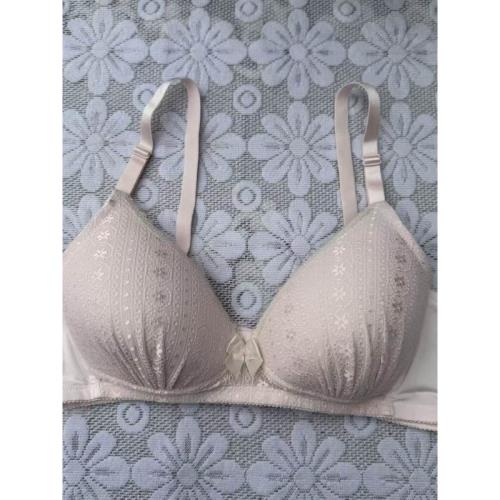 復古風舒適無鋼圈薄棉杯后三排搭扣文胸有大碼四季女士內衣5012