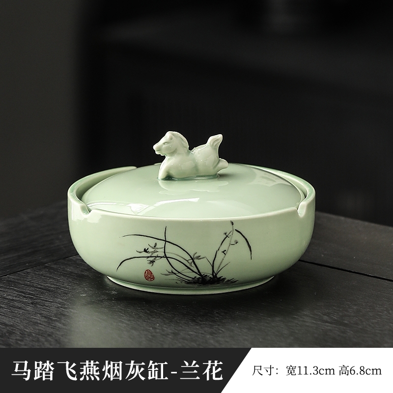 火鍋硯臺書法專用帶蓋陶瓷保濕墨碟不干墨毛筆墨汁墨盒墨海火鍋硯|茶道