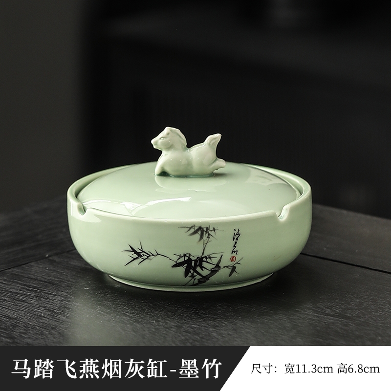 火鍋硯臺書法專用帶蓋陶瓷保濕墨碟不干墨毛筆墨汁墨盒墨海火鍋硯|茶道