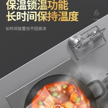 先科凹面電磁爐家用大功率5000w商用炒菜鍋一體全套炒鍋猛火電器