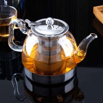 電磁爐專用玻璃茶壺煮茶器加厚耐熱燒水茶爐過濾泡茶壺電陶爐單壺
