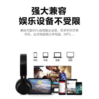 頭戴式藍芽無線耳機手機電腦通用運動跑步可插卡降噪遊戲競技耳麥