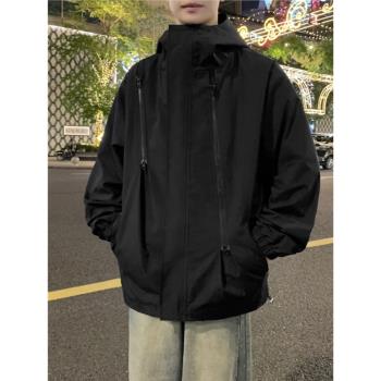 秋冬季登山服沖鋒衣男女外套2024新款三合一可拆卸兩件套防風防水