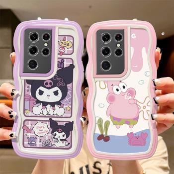 適用於三星S21+手機殼日韓女生galaxy s21保護套ins風可愛少女samsung個性軟矽膠s21ultra時尚庫洛米s21十潮