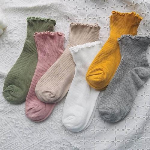 老人不勒腳孕婦月子襪寬口秋季腳腫寬松薄款老年人純棉松口襪子女