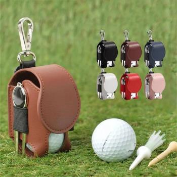戶外高爾夫小球袋掛腰式golf練習球包迷你高爾夫收納球套腰包
