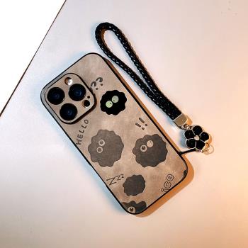 casetify 16promax手機殼新款iPhone15pro保護套14pro全包防摔13pro矽膠時尚高階感女款外殼可愛卡通小煤球