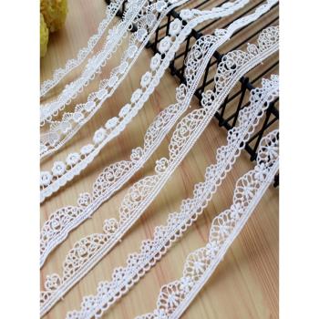 海緣手工diy服裝花邊輔料 日韓版滌光絲水溶刺繡蕾絲洋裝裙擺裝飾