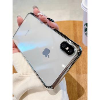 適用於蘋果x手機殼新款iphonex透明矽膠xsmax鏡頭全包防摔xr超薄軟保護套xsxmax網紅女xs潮男創意xmax外殼ins