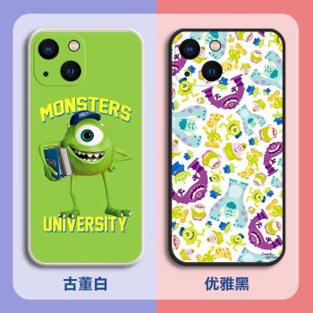 怪獸大學電力卡通適用三星A55 A22 A31 A32 A51 A71矽膠手機殼A42 A52 A72 A73磨砂全包防摔A50 A70S軟保護套