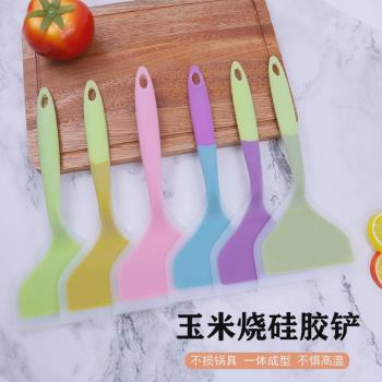 玉子燒矽膠鏟寬口煎鏟廚房多功能平底不粘鍋鏟牛扒鏟耐高溫