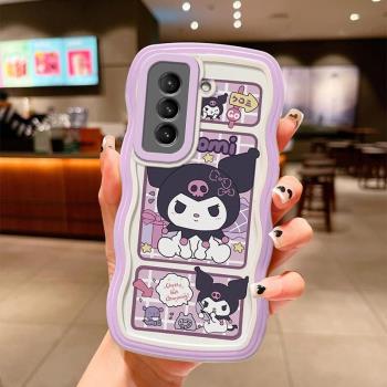 適用於三星S21手機殼日韓少女galaxy s21ultra保護套ins風可愛女生samsung s21+個性庫洛米s21fe矽膠卡通潮女