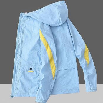 防曬衣男超薄款2021年夏季新款連帽透氣防嗮衣服夏天外套男士夾克