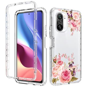 超強防摔 二合一360°防摔手機殼 LG V60 透明軟硬矽膠保護殼全包