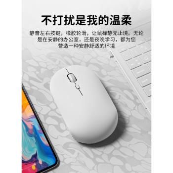 HP惠普薄款無線鼠標靜音藍芽女生辦公通用筆記本平板臺式電腦mac