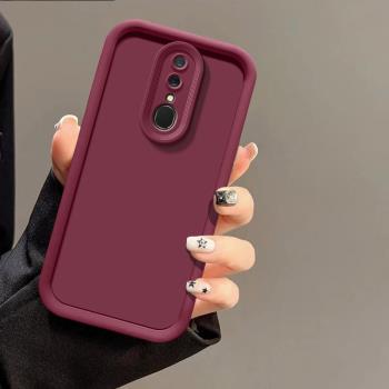 天眼階梯純色OPPOA9手機殼oppo加厚防摔a9x全包式矽膠軟殼手機套簡約有個性
