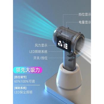 德國進口車載吸塵器車用無線充電汽車家用大吸力功率強力小型手持